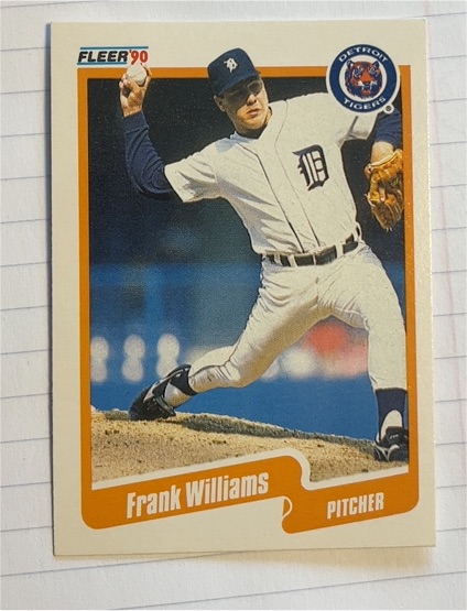 1990 Fleer #620 Frank Williams — front