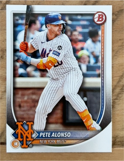 2025 Bowman #56 Pete Alonso — front