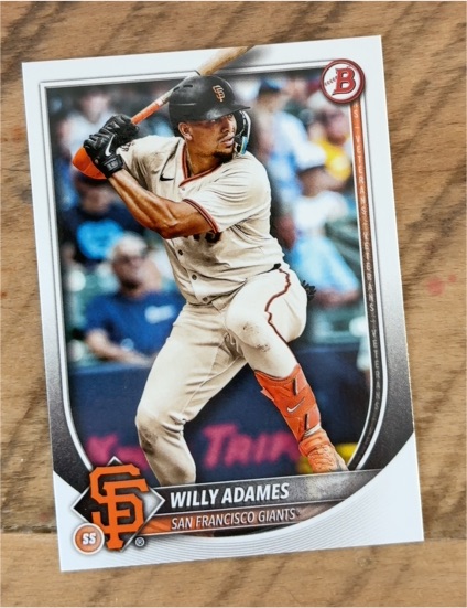 2025 Bowman #60 Willy Adames — front