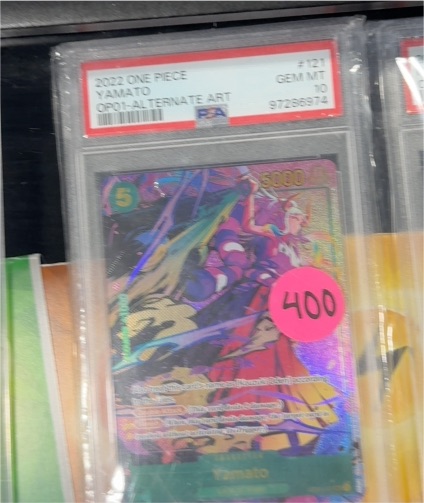 2022 One Piece #121 Yamato OP01-Alternate Art — front