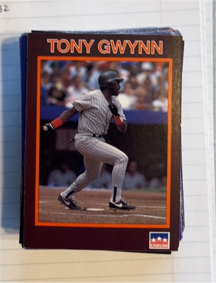 1990 Starline #4 Tony Gwynn — front