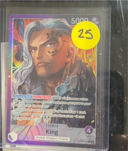 One Piece Card Game OP08-057 King — front