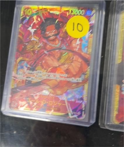 One Piece Trading Card #10 Portgas D. Ace — front