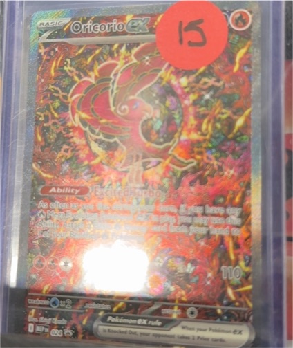 2025 Pokemon Oricorio EX #024 Me: Mega Evolution Promo — front