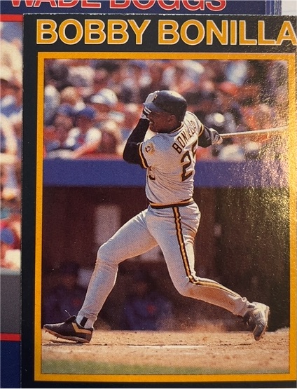 1990 Starline Long John Silver #5 Bobby Bonilla — front