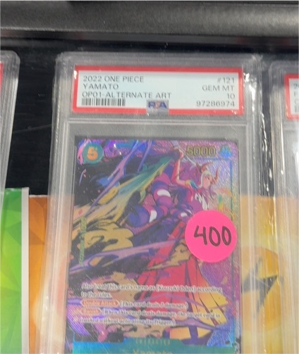 2022 One Piece OP01-121 Yamato Alternate Art — front