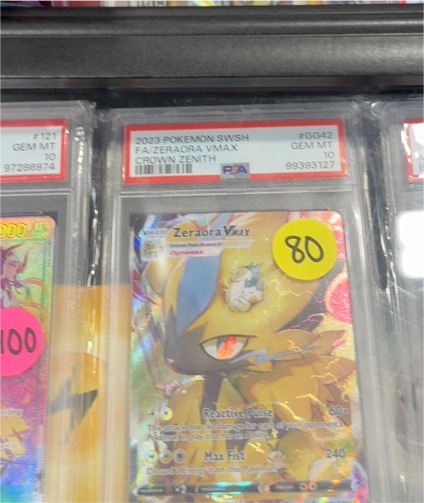 2023 Pokemon SWSH #GG42 Zeraora VMAX Crown Zenith — front