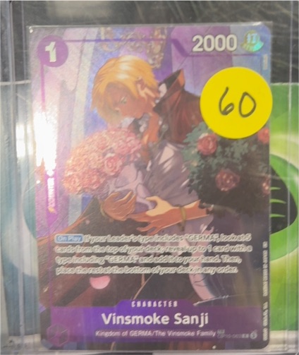 2025 One Piece Legacy of the Master Treasure Rare #OP10-063 Vinsmoke Sanji — front