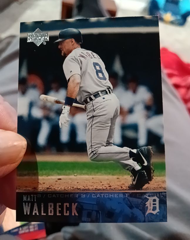 1996 Upper Deck # Matt Walbeck — front