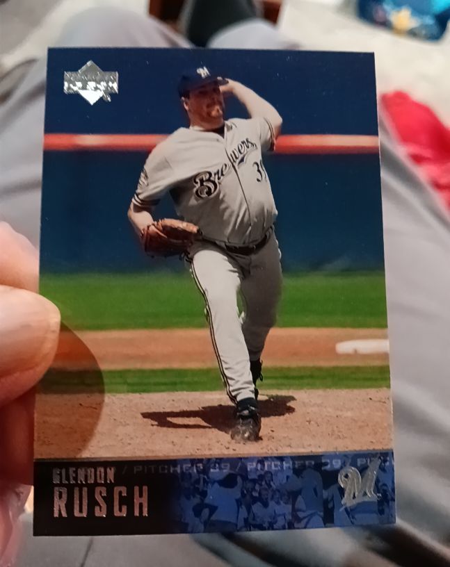 1996 Upper Deck #336 Glendon Rusch — front