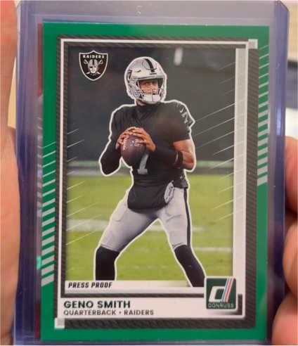 2025 Panini Donruss #213 Geno Smith — front