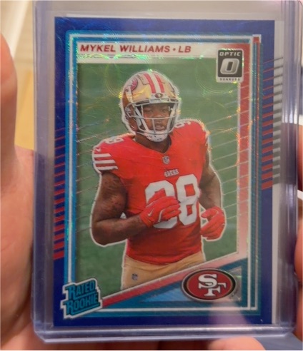2025 Panini Donruss Optic #319 Mykel Williams — front