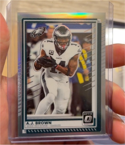 2025 Panini Donruss Optic #17 A.J. Brown — front