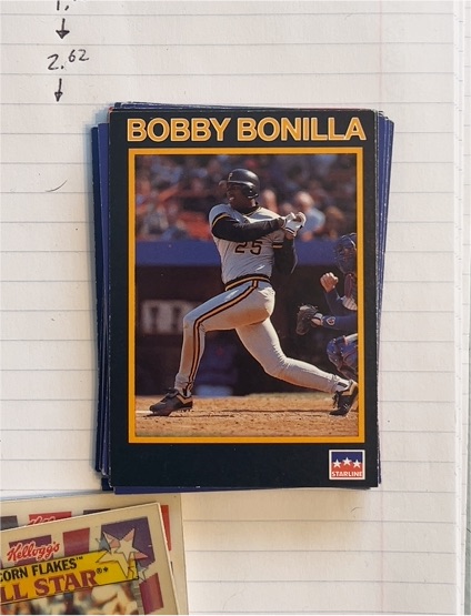 1990 Long John Silver's Starline #31 Bobby Bonilla — front