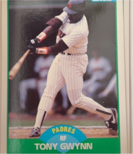 1989 Score #90 Tony Gwynn — front
