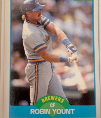 1989 Score #151 Robin Yount — front