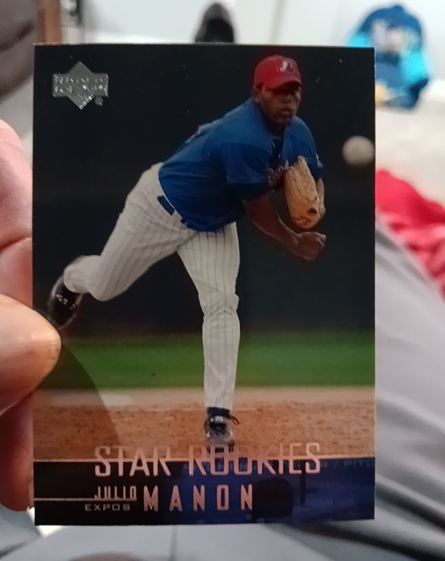 1995 Upper Deck #374 Julio Manon — front