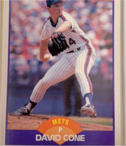 1989 Score #221 David Cone — front