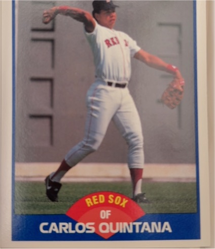 1989 Score #623 Carlos Quintana — front