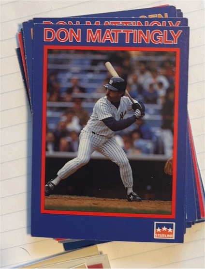 1990 Starline Long John Silver #35 Don Mattingly — front