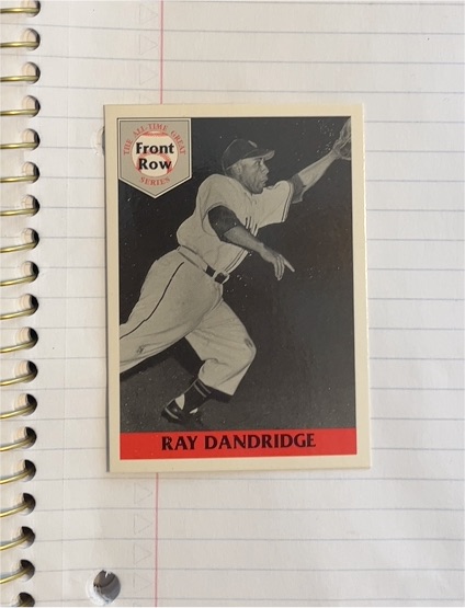 1992 Front Row The All Time Greats Series #2 Ray Dandridge — front
