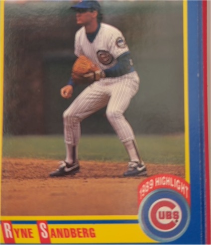 1990 Score #561b Ryne Sandberg — front