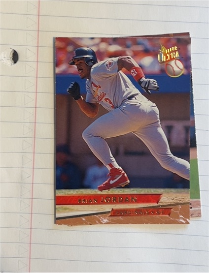 1993 Fleer Ultra Brian Jordan — front