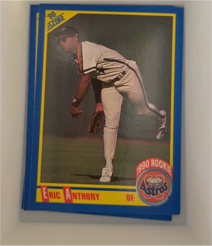 1990 Score #584 Eric Anthony — front