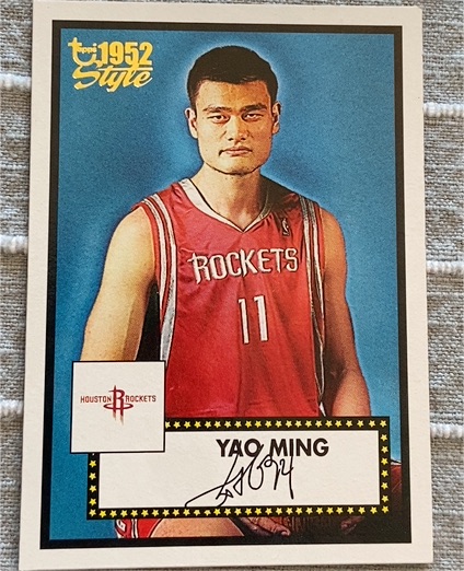 2005-06 Topps 1952 Style #88 Yao Ming — front