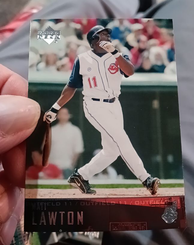 1997 Upper Deck #211 Matt Lawton — front