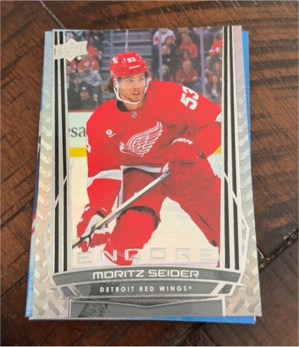 2025-26 Upper Deck Series 1 #E-96 Moritz Seider — front