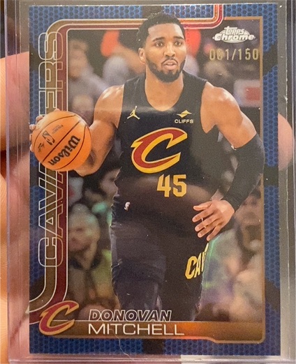 2025-26 Topps Chrome #69 Donovan Mitchell — front
