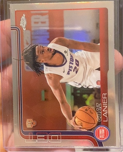 2025-26 Topps Chrome #288 Chaz Lanier — front