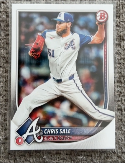 2025 Bowman #82 Chris Sale — front