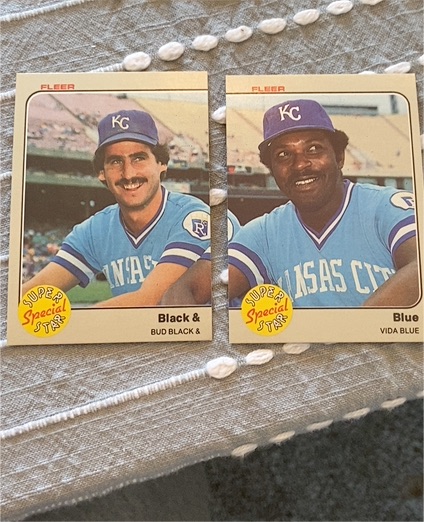 1983 Fleer #644 Bud Black — front