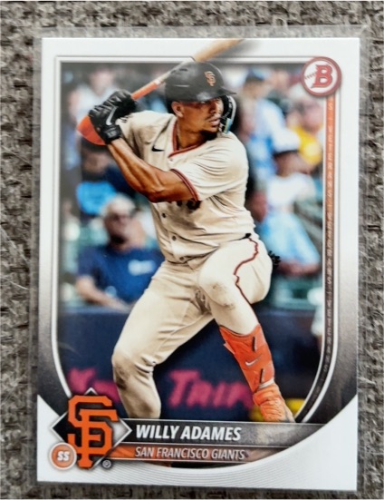 2025 Bowman #60 Willy Adames — front