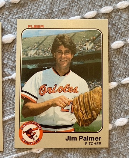 1983 Fleer #69 Jim Palmer — front