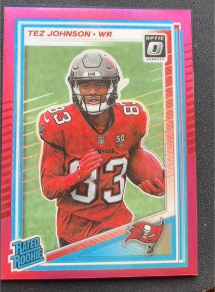 2025 Donruss Optic #231 Tez Johnson — front