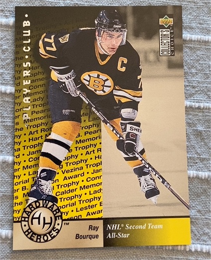 1995-96 Upper Deck Collector's Choice #385 Ray Bourque — front