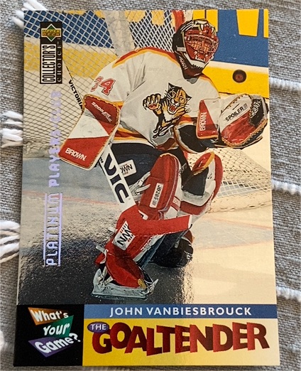 1995-96 Upper Deck Collector's Choice #367 John Vanbiesbrouck — front