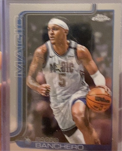 2025-26 Topps Chrome #140 Paolo Banchero — front