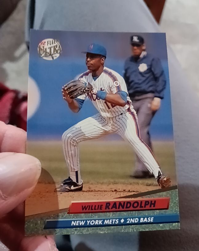1992 Fleer Ultra #536 Willie Randolph — front