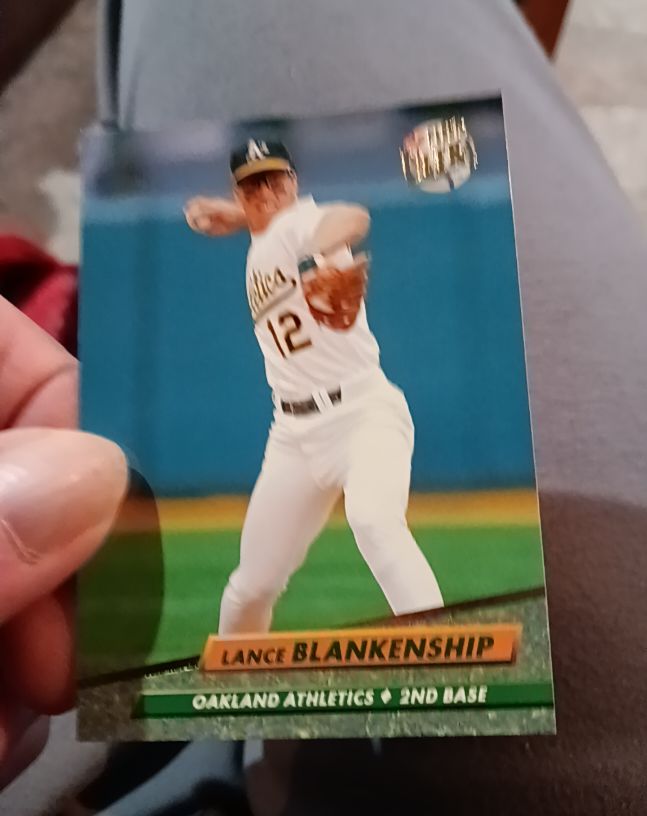 1992 Fleer Ultra #132 Lance Blankenship — front