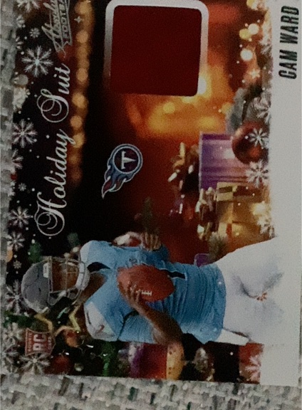 2025 Panini Absolute Holiday Suit #HS-CWD Cam Ward — front