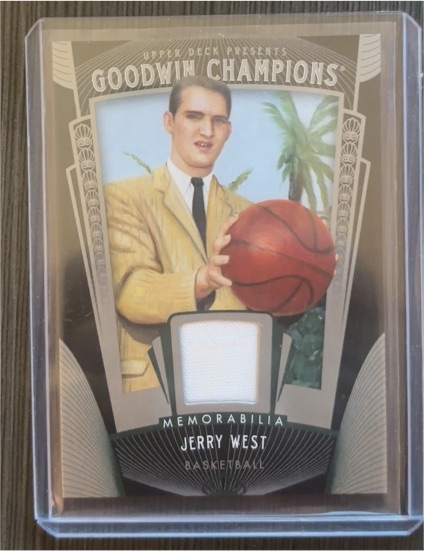 2015 Upper Deck Goodwin Champions #M-WE Jerry West — front