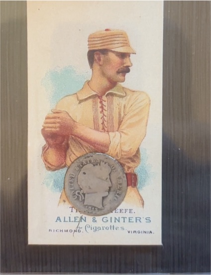 1887 Allen & Ginter N28 #Timothy Keefe — front