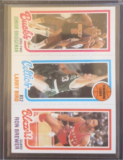 1980 Topps #852 Larry Bird — front