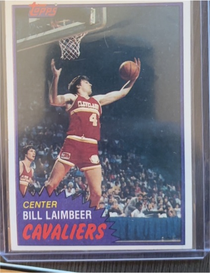 1981-82 Topps #74 Bill Laimbeer — front