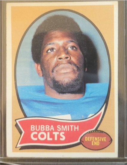 1970 Topps #114 Bubba Smith — front