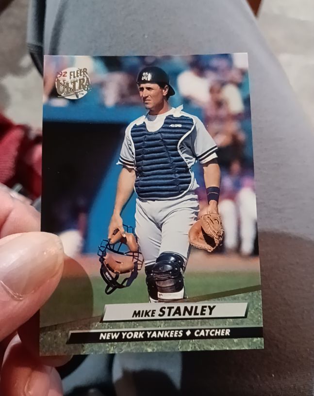 1992 Fleer Ultra #416 Mike Stanley — front